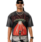 GLAZA GOD Nave- Heavyweight Acid Wash Oversized Tee