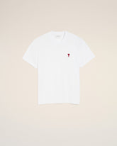 White cotton t-shirt with Ami de Coeur