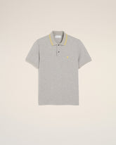 Grey Cotton Ami De Coeur Polo