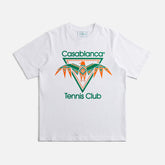 Casablanca Playful Eagle Printed Tee - White