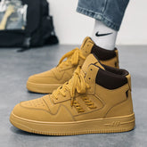 Men's Vintage Casual Canvas Shoes for Spring and Autumn Sports High-Top
