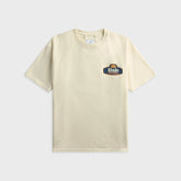 Rhude Racing Crest Tee - Vintage White / Navy