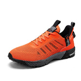 High Quality Men's Running Shoes Summer Sports Marathon Shoes Men Gym Sneakers Orange Trendy Sneakers Men zapatillas de hombre