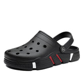 Comfortable Men Sandals Summer Hole Shoes Beach Slippers for Daily We