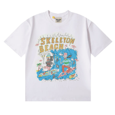 Gallery Dept. Skeleton Cast Oversized Tee – Vintage Cream
