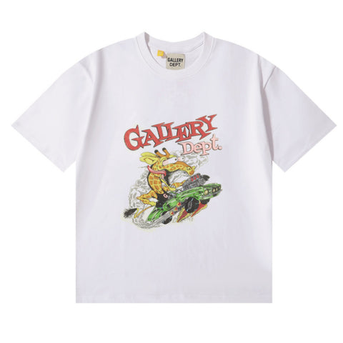 Gallery Dept. Giraffe Racer Tee – White