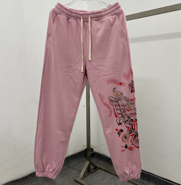 Vale Forever Dusty Pink Eagle Graphic Joggers