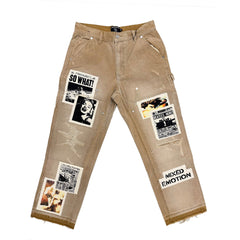 “Newspaper” Carpenter Pants