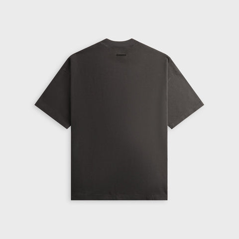 Essentials Campus 90s Short Sleeve Tee - Faded Black