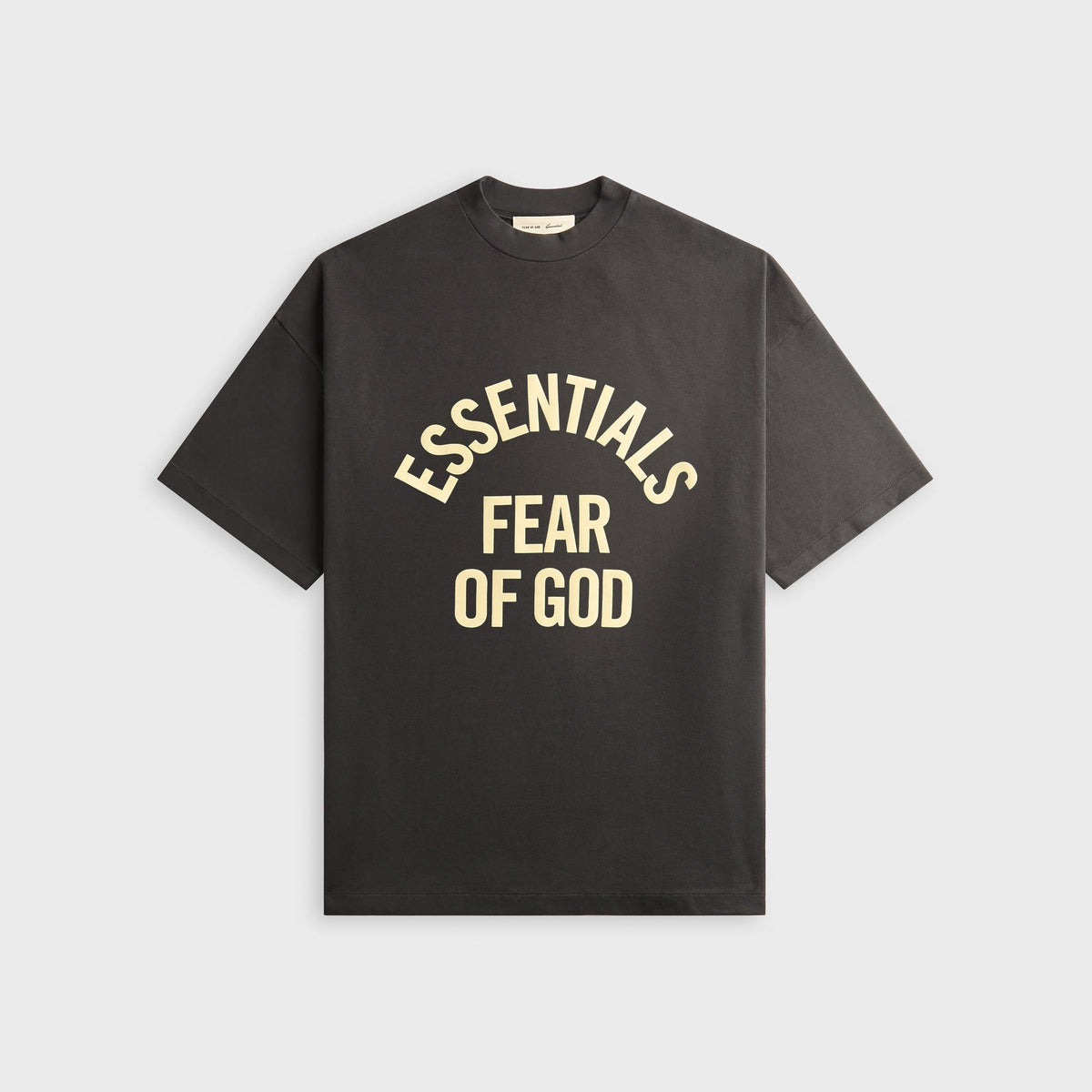 Essentials Campus 90s Short Sleeve Tee - Faded Black