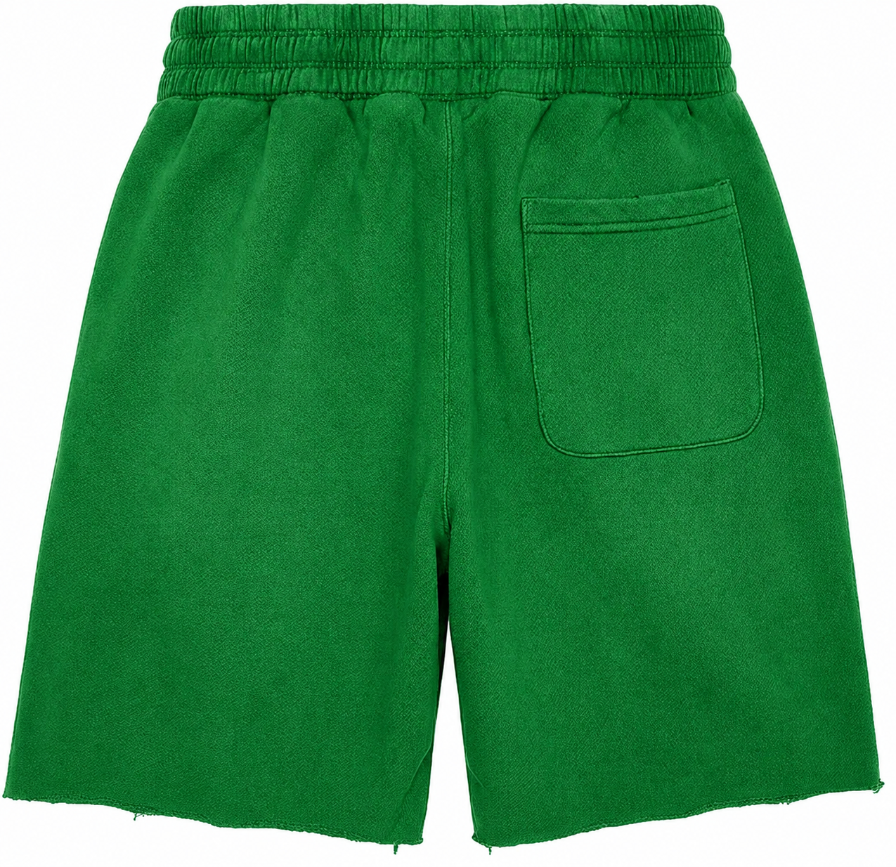 GLAZA GOD Heavyweight French Terry Shorts – Green Wash