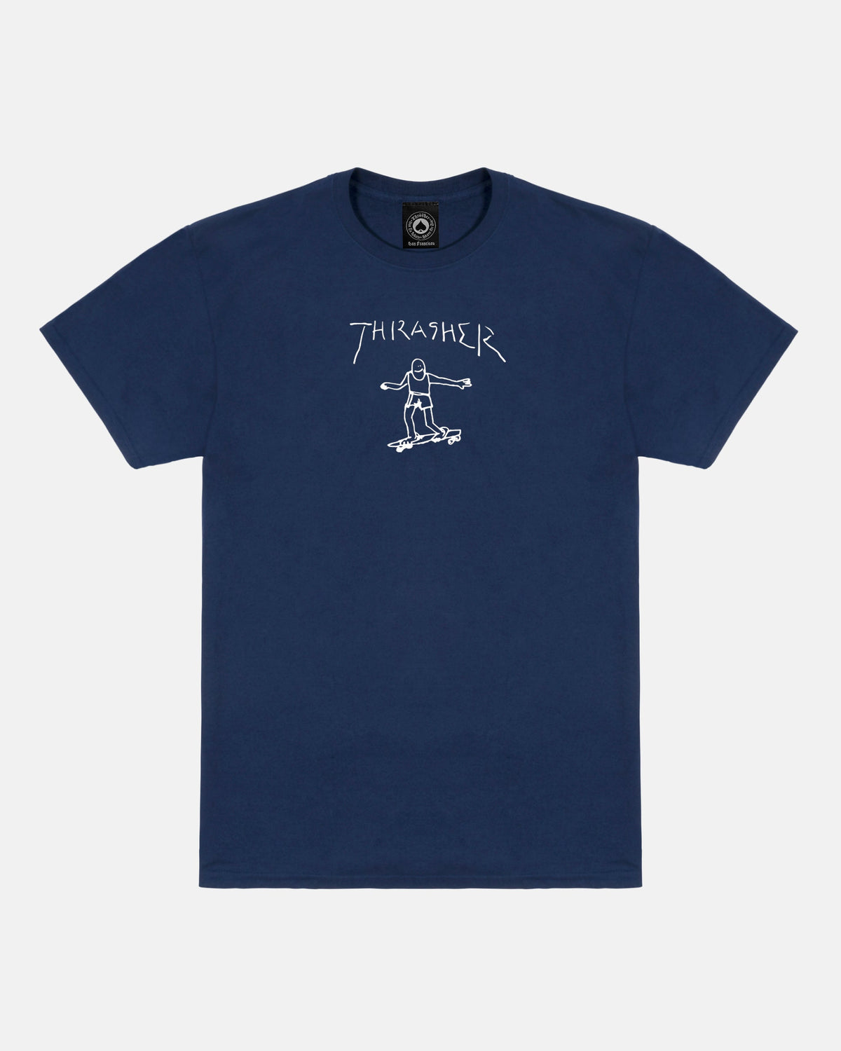 GONZ - TSHIRT - NAVY / WHITE