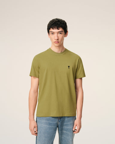 Green Cotton Ami De Coeur T-shirt