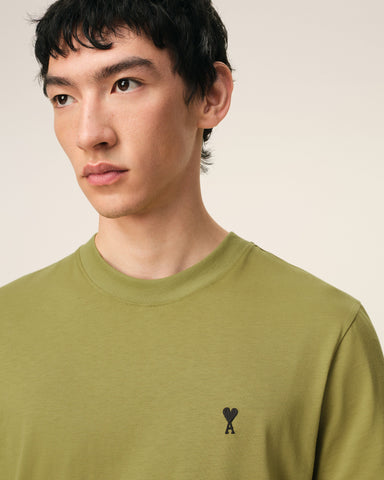 Green Cotton Ami De Coeur T-shirt