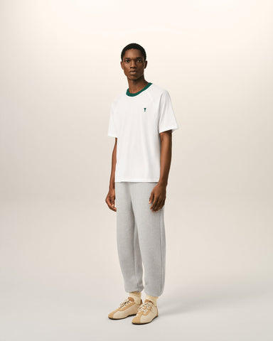 White Cotton Ami De Coeur T-Shirt