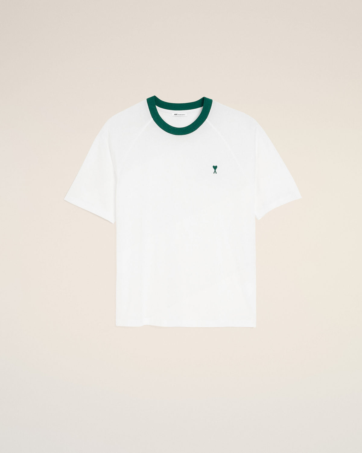 White Cotton Ami De Coeur T-Shirt