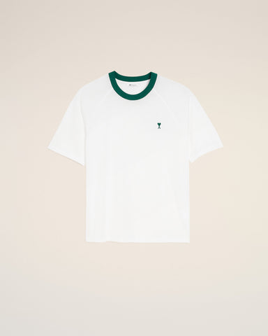 White Cotton Ami De Coeur T-Shirt