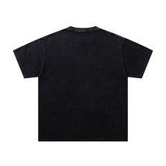 Majestik “Football Lion” Vintage Tee（Black）