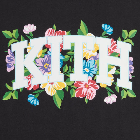 Kith Floral Arch Tee - Black
