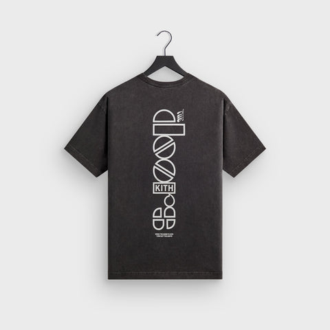 Kith Records for The Doors Morrison Logo Vintage Tee - Black