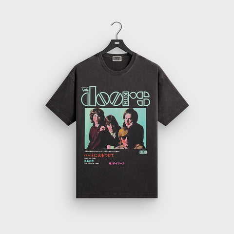 Kith Records for The Doors Japan Import Vintage Tee - Black