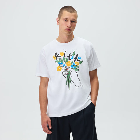 Kith Flowers Tee - White
