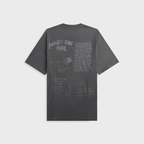 Our Legacy Box Tee - Angry Fan Mail Print