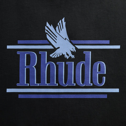 Rhude Rossa Tee - Vintage Black / Blue