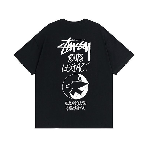 FLA x OUR LEGACY Surfman Shower Skateboard Figure Loose Summer T-Shirt for Men and Women