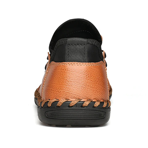 Classic Leather Shoes Men loafers Casual Sneakers Handmade Outdoor Men Shoes Leather Hot Sale Casual Wallking Footwear