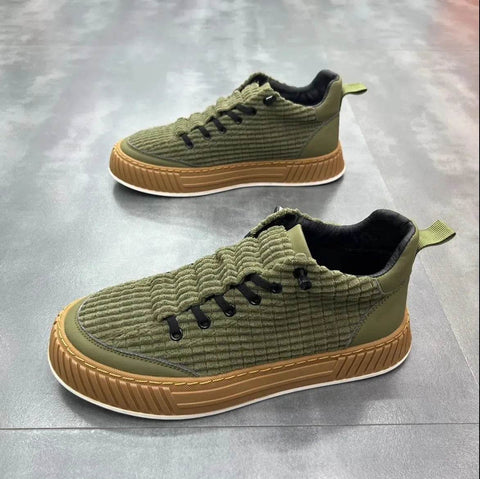 Platform Shoes for Men Casual High-top Non-slip Shoes