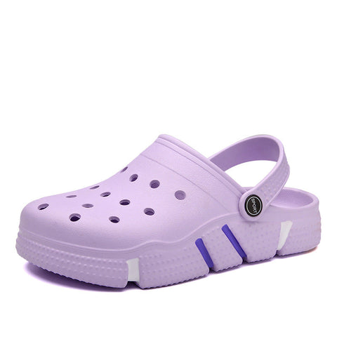 Comfortable Men Sandals Summer Hole Shoes Beach Slippers for Daily We