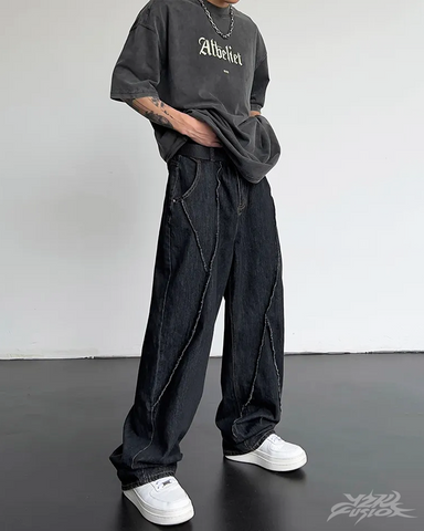Black Baggy Jeans Men