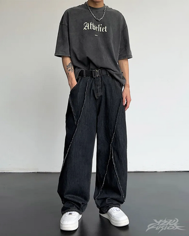 Black Baggy Jeans Men
