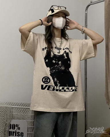 Y2K Cat Shirt